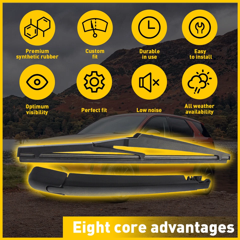 Limpiaparabrisas trasero para brazo Toyota y Highlander 85241-42070 2008-2019 Foto 2 de 4