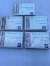 LOT of 5 - Exabyte  8mm 170m Mammoth tape #312629 -NEW Sealed. Fast shipping.