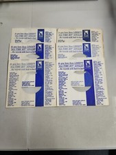 45 RPM 7" RECORD SLEEVES CO. SLEEVE 6 PACK SEE PHOTOS - Liberty SLV116