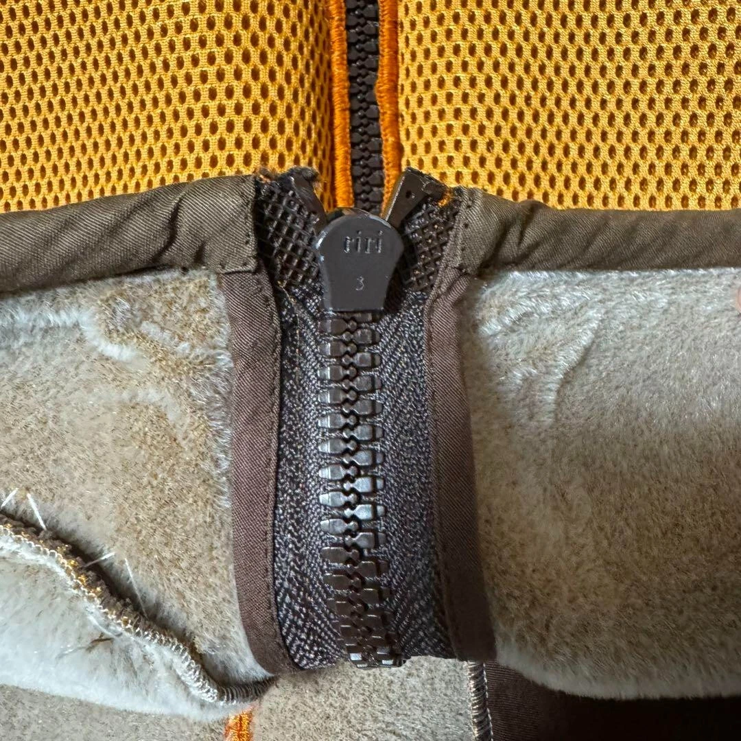 Giacca con cappuccio MIU MIU 99FW maglia arancione taglia M usata rara