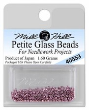 Mill Hill Glass Beads - Color 40553 Old Rose Color 15/0 Seed Bead - 1.60 Grams