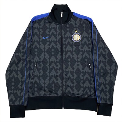 Nike Inter Milan 2011-2012 N98 419936-010 Soccer Jacket Medium | eBay