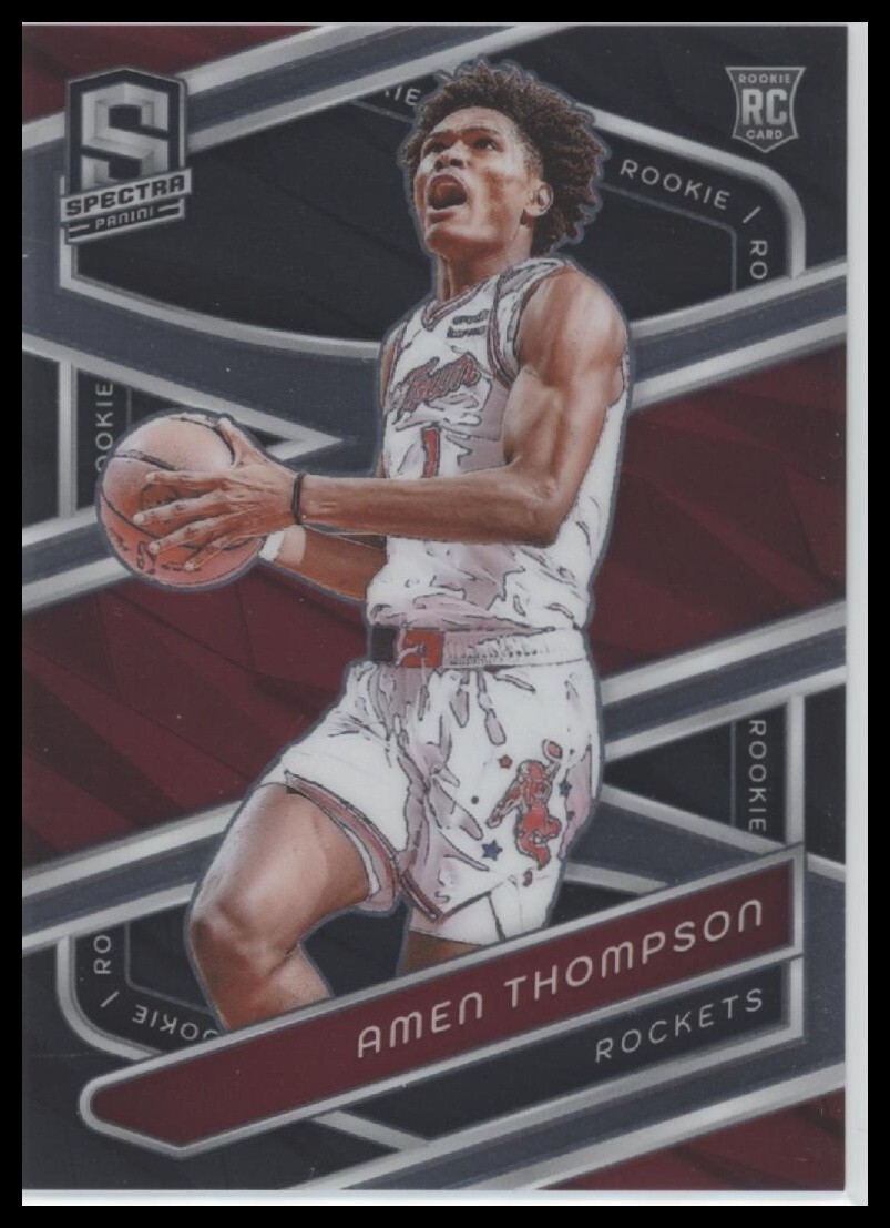 2023-24 Panini Spectra - Rookies #150 Amen Thompson (RC) Rockets