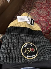 150th KENTUCKY DERBY BEANIE HAT NWT MENS ONE SIZE