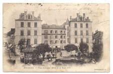 bourges , place gordaine , hôtel de la boule d'or