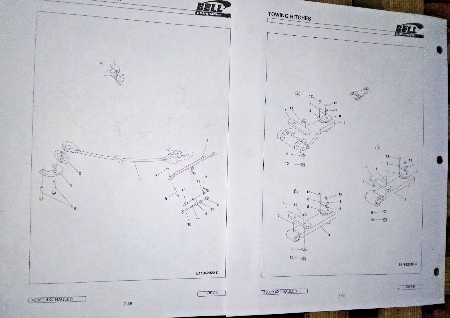 4X4 Towing Hitch Parts Bell 4206D Off-Road Hauler