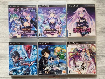 SONY PS3 Hyperdimension Neptunia & Fighting Climax Sword Art Online Toki to Towa