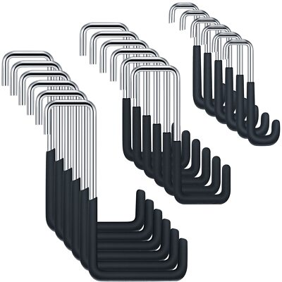 18 Pcs Rafter Hanger Heavy Duty Large S Hooks Rafter Hanger for Garage Ladder