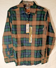 NEW Eddie Bauer Men's Medium Bristol Flannel Long Sleeve FAST SHIPPING 