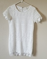 Umgee USA Dress Womens Size Small White Lace Wedding Bohemian Beach