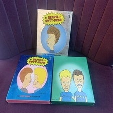 Beavis and Butt-Head Volume 1 2 3 The Mike Judge Collection DVD 9 Disc MTV READ