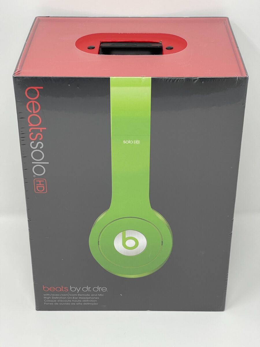 Beats Solo HD On-Ear Headphones Headband Wired Drenched in Beats Solo HD On-Ear Headphones Headband Wired Drenched in