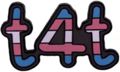 t4t Trans Loving Trans For Transgender Non-Cis LGBTQ Pride Rainbow