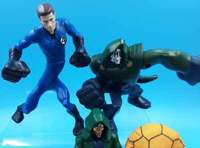 Lot of FANTASTIC FOUR Toys & Action Figures Burger King THING DOOM
