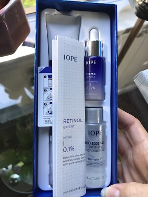 IOPE RETINOL EXPERT 0.1% レチノールセット IOPE Retinol 0.1% Wrinkle Corrector Gift Set I | K-Beauty Blossom USA