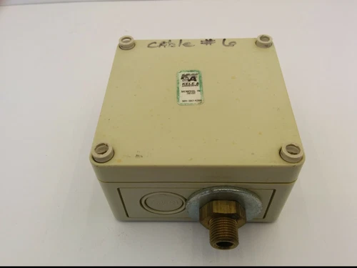 KELE & ASSOC PG16/21 ENCLOSURE W/RE TECHNOLOGY P100B 0-30 HG & TSE 282-120 BOARD