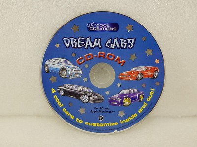 COOL CREATIONS DREAMS CARS CD-ROM PC DESIGN 4 AUTOS PIMP YOUR RIDE STYLE 
