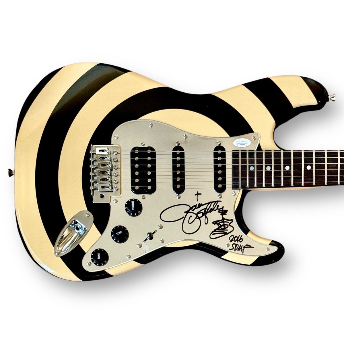 Zakk Wylde Signed Guitar Custom JSA COA Black Label Society Zakk Wylde Signed Guitar Custom JSA COA Black Label Society