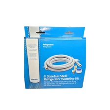 Smart Choice Refrigerator Waterline Kit (5304437642) 6' Stainless Steel