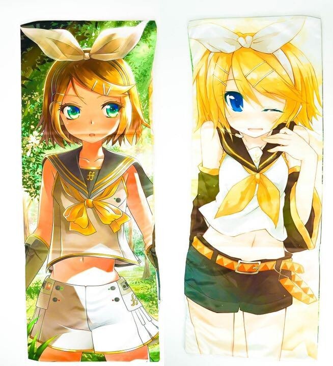 Japanese Anime Kagamine Len Dakimakura Anime Vocaloid Fullbody