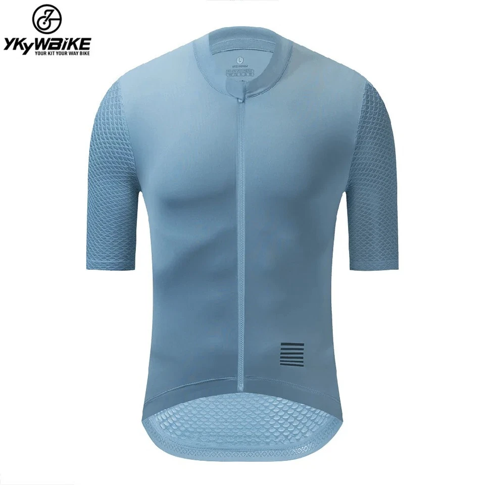YKYWBIKE Hombres Ciclismo Jersey Conjunto MTB Ciclismo Babero Pantalones Cortos Bicicleta Ropa Transpirable Foto 4 de 4