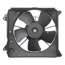 Left Side Radiator Cooling Fan Assembly For 2009-2014 Honda Fit 1.5L