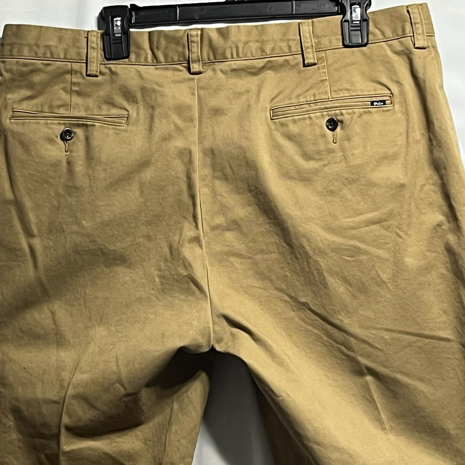 Polo Ralph Lauren Mens  Pants   38 X 30(hemmed to 26 ")  Camel Brown Classic Fit thumbnail 6