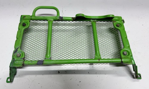 Kawasaki Tecate 3 Radiator Guard 1984 1985 Screen Frame Green KXT250