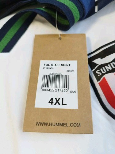 Sunderland Fußball Trikot Auswärtstrikot 2024-25 Hummel Gr. 4XL - Bild 12 von 19