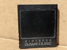 Nintendo Gamecube Memory Card 251 Blocks - Black Works with Wii
