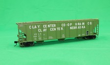 Walthers HO 920-106184 - Proto - 55' Evans 4780 Covered Hopper "Clay Center"