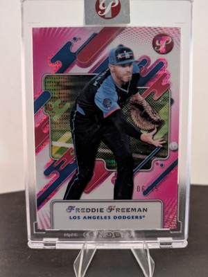 Freddie Freeman - 2025 Topps Pristine ENCASED Pink Refractor /15 LA Dodgers