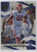 2020 Panini Donruss Elite Rookies 638/799 Neville Gallimore #195 0q3