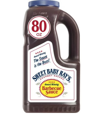 Sweet Baby Ray s Original BBQ Sauce 80 oz, Thick & Rich Barbecue Flavor