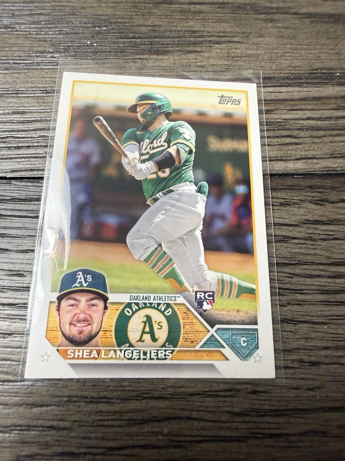 2023 Topps Series 1 - Shea Langeliers #127 (RC)