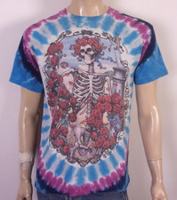 vintage 90s Liquid Blue Grateful Dead T-Shirt...