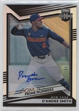 2022 Elite Extra Edition Prime Numbers A Signatures /180 D'Andre Smith Auto qw7