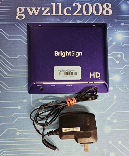 Brightsign HD224 4K Full HD Digital Signage Media Player - Standard I/O 4K60p