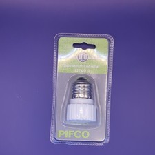 Pifco Bulb Adapter E27 to GU10 - Light Fitting Coverter/Lamp Holder Adapter