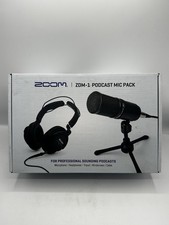 Zoom ZDM-1 Podcast Microphone Pack / Podcasters / Show Host