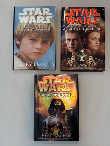 Star Wars - Phantom Menace / Attack of the Clones / Revenge of the Sith - 1st Ed