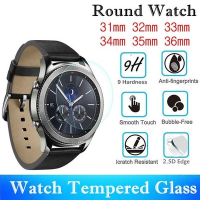 1/2/3PCS Film For Huawei/Xiaomi Round Watch Screen Protector Glass Tempered