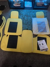 Black & Yellow SUV / Truck Seat Cover Full Set Universal Fit