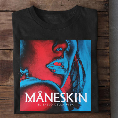Måneskin Il Ballo Della Vita  Gift For Fans Black Size S-5XL  Shirt  AH1260
