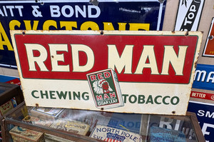 Red Man Sign | eBay