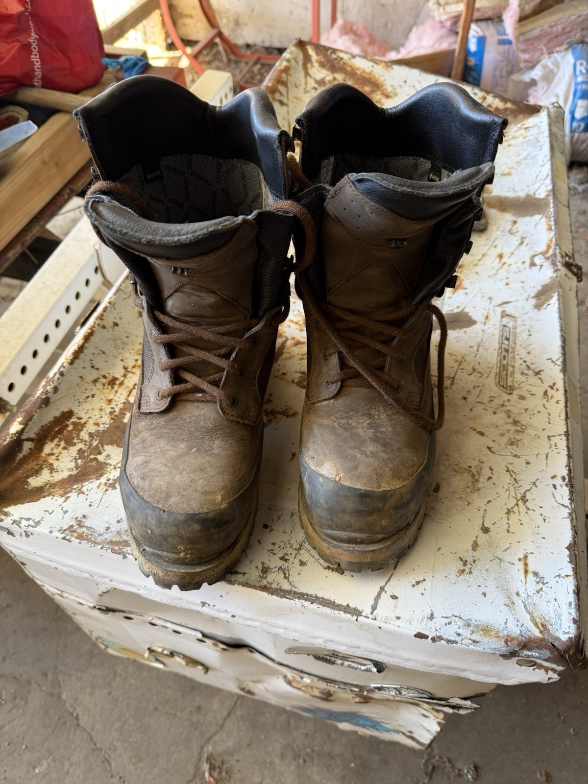 Mendel Work Boots Composite Toe Work Lineman Boof… - image 2