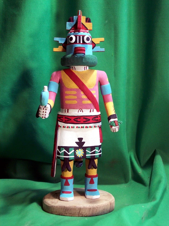 Muñeca Hopi Kachina - Corona Cruz Kachina por Conrad Torivio - ¡Muy rara! Foto 4 de 4