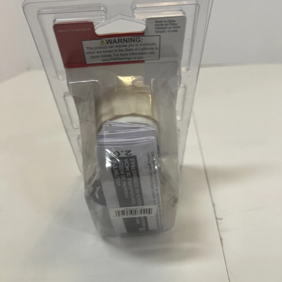 Equus 2 pulgadas Medidor mecánico de temperatura del agua cromado Foto 2 de 2