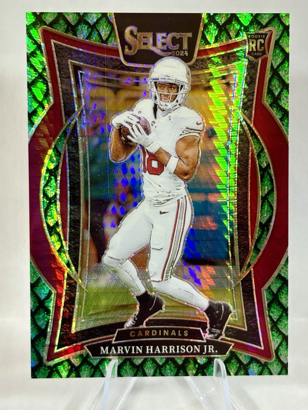 2024 Marvin Harrison Jr. Select Rookie Concourse Dragon Scale Prizm RC /81