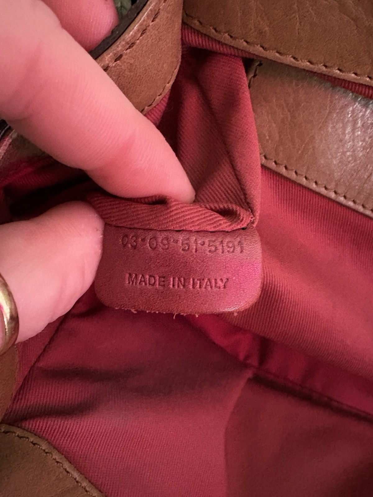 Chloe Women’s Satchel Handbag Python Metallic Gre… - image 11